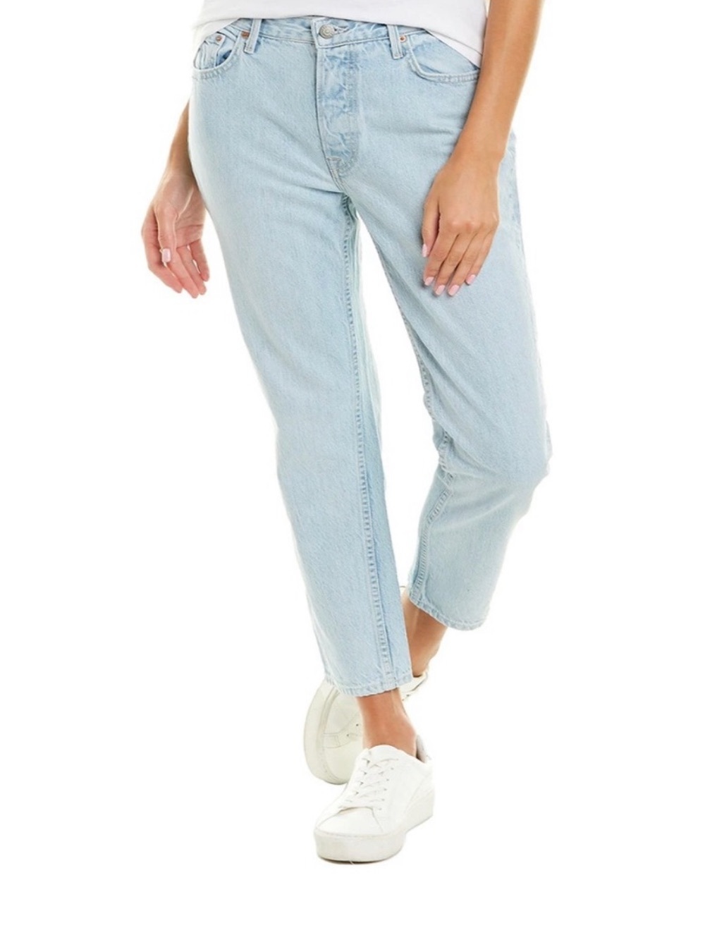Grlfrnd Kiara Miss Me Not Ankle High Rise Jeans 27